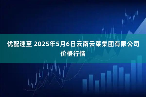优配速至 2025年5月6日云南云菜集团有限公司价格行情