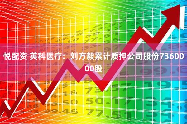 悦配资 英科医疗：刘方毅累计质押公司股份7360000股